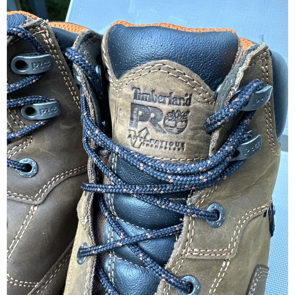 Timberland Pro Boondocks 6 inch Waterproof Composite Boot Mens 13W Anti Fatigue - Picture 4 of 9